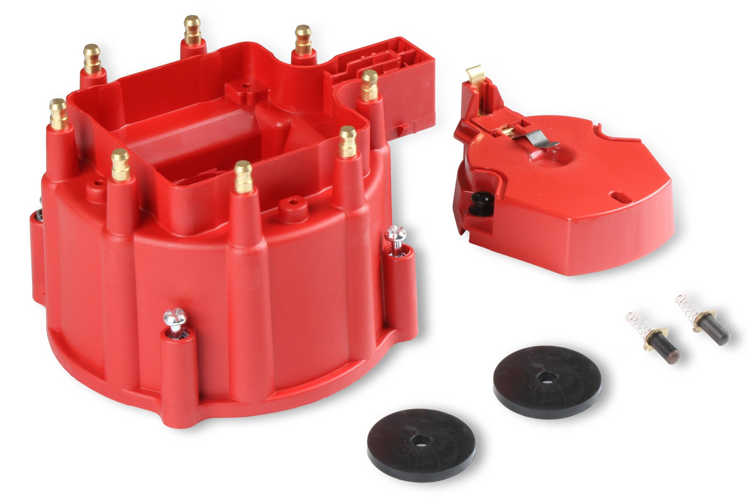 8416 MSD Distributor Cap and Rotor - GM HEI - Red