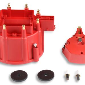 8416 MSD Distributor Cap and Rotor - GM HEI - Red