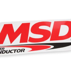 MSD 35599 Super Conductor 8.5mm Spark Plug Wire Set, Small Block Chevy for use with HEI Cap