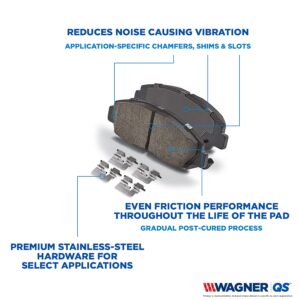 Wagner QuickStop ZD833 Front Disc Brake Pad Set for 2003 Ford Ranger