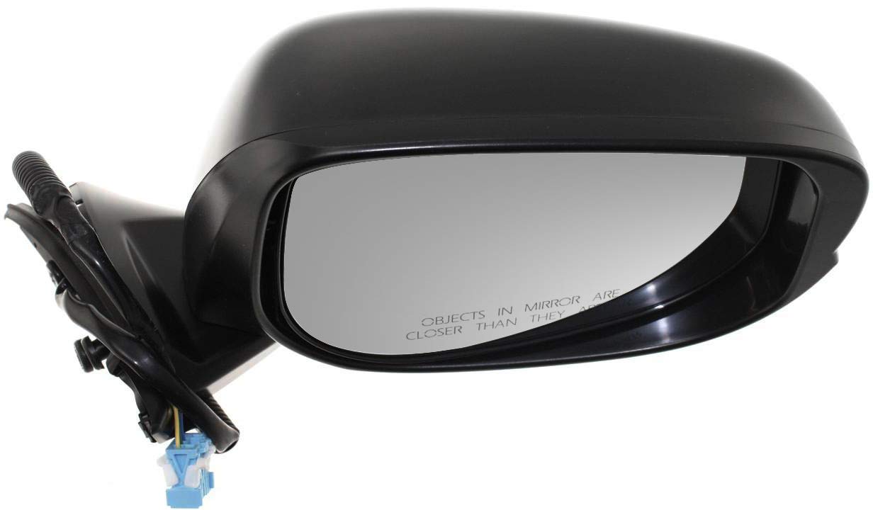 Kool Vue Right Power Door Mirror Compatible With Honda Fit 2009-2014 Paintable