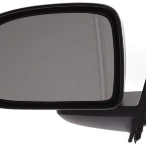 Kool Vue Left Power Heated Door Mirror Compatible With Jeep Compass 2007-2017 Textured MK Body, Type 1