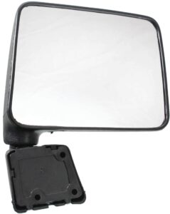 kool vue right door mirror compatible with suzuki samurai 1987-1995 textured