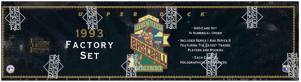 MLB 1993 Upper Deck Factory Set