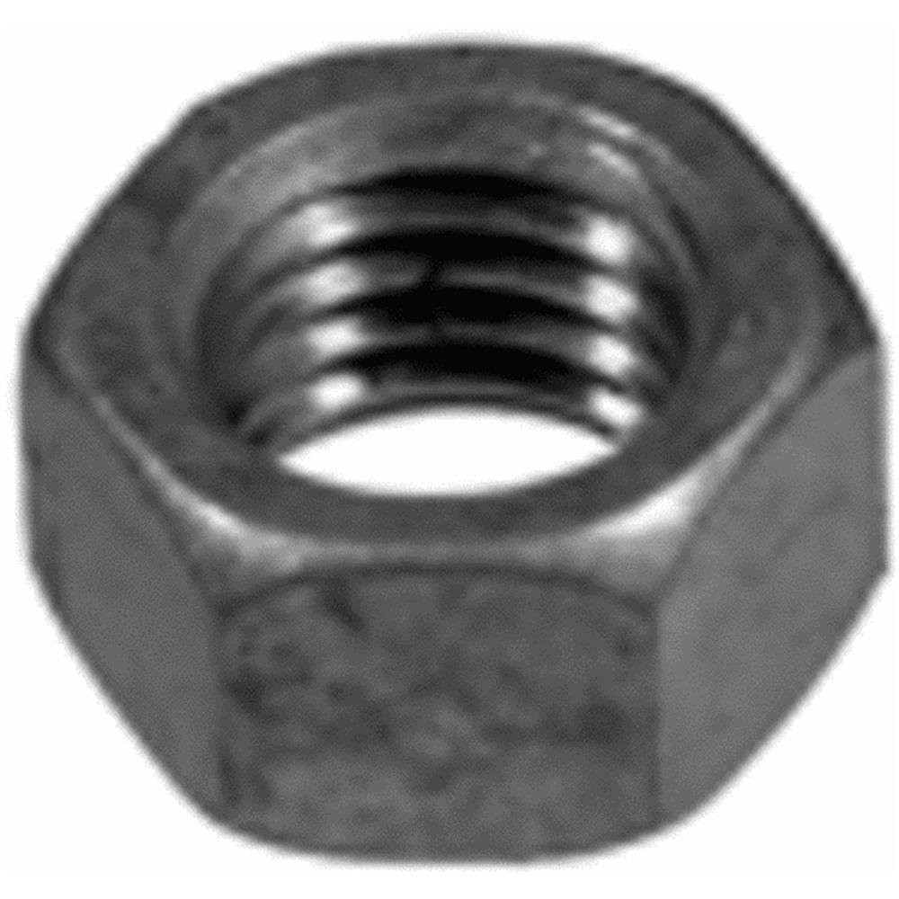 Hillman Fastener 810512 Coarse Galvanized Hex Nuts 1/2"-13, Pack of 1, White