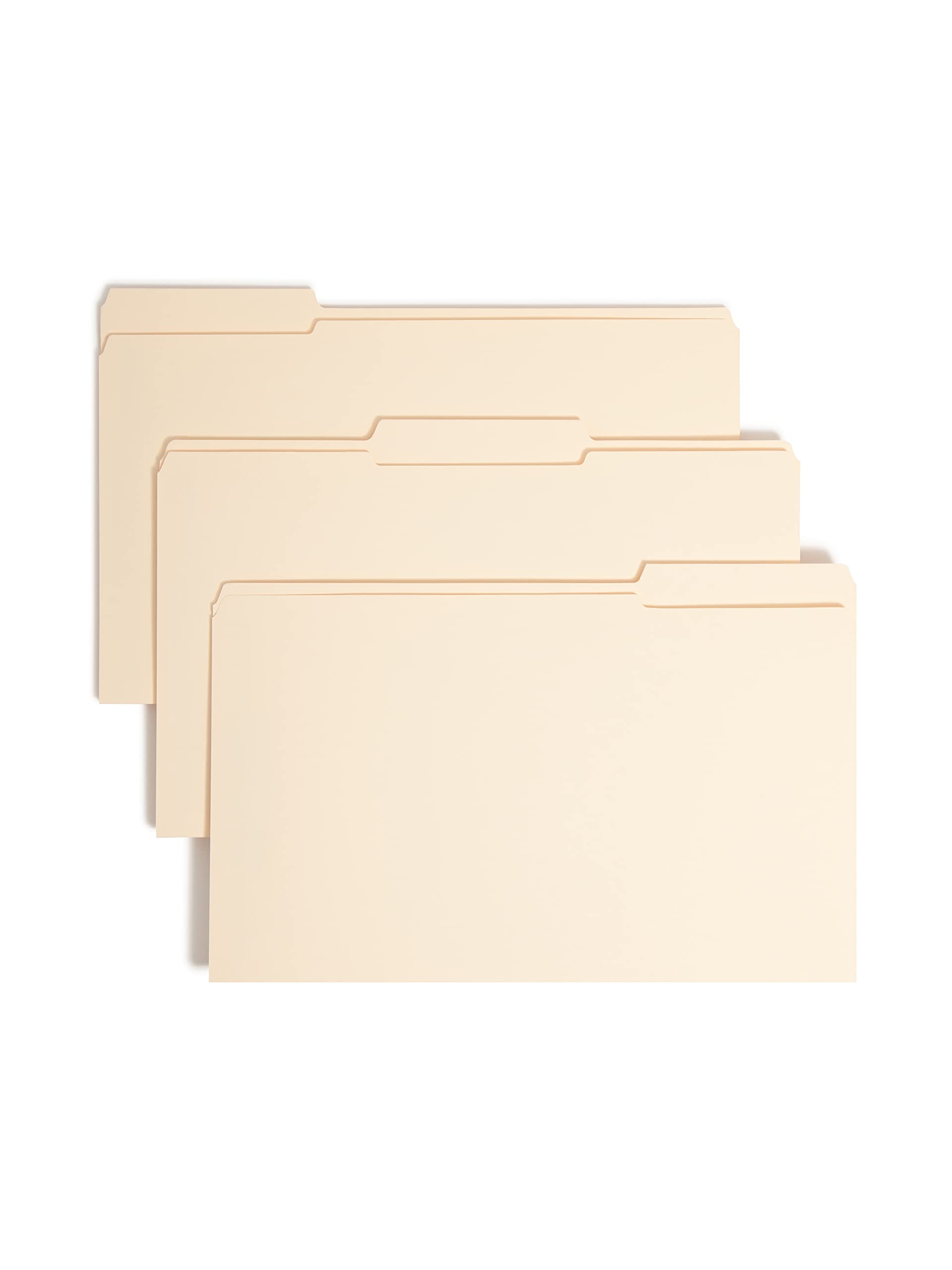 Smead Fastener File Folder, 2 Fasteners, Reinforced 1/3-Cut Tab, 1-1/2" Expansion, Legal Size, 50 per Box (19595) (Pack of 1)