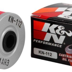 K&N Motorcycle Oil Filter: High Performance, Premium, Designed to be used with Synthetic or Conventional Oils: Fits Select Honda, Kawasaki Motorcycle Models, KN-112