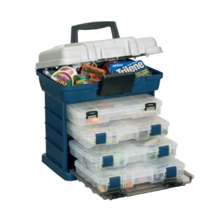 Plano 1364 4-By Rack System 3650 Size Tackle Box, Premium Tackle Storage