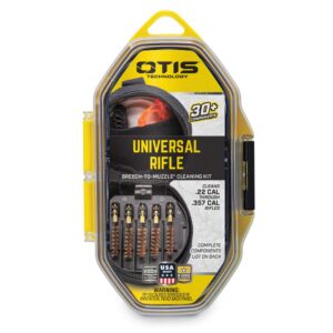 otis technology fg-210 universal rifle breech to muzzle cleaning kit, 1 count,black