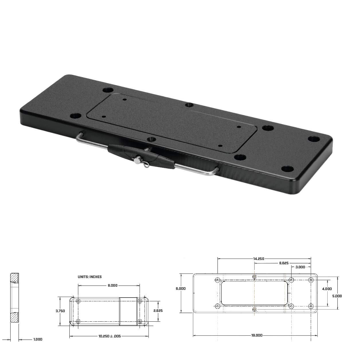 Minn Kota 1854023 Quick Release Bracket/MKA-23