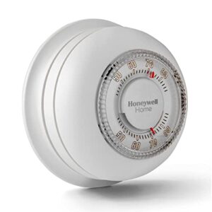 Honeywell Home CT87K1004 The Round Heat Only Manual Thermostat