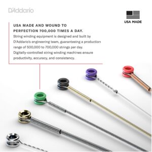 D'Addario Guitar Strings - XL Nickel Electric Guitar Strings - EXL110-3D - Perfect Intonation, Consistent Feel, Reliable Durability - For 6 String Guitars - 10-46 Regular Light, 3-Pack