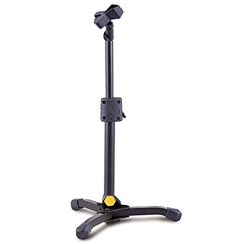 Hercules MS300B Low Profile Straight Microphone Stand with EZ Mic Clip