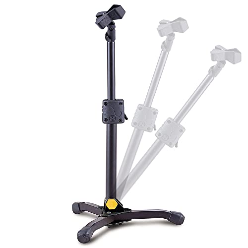 Hercules MS300B Low Profile Straight Microphone Stand with EZ Mic Clip