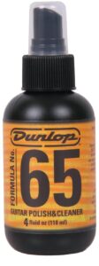 dunlop 654 formula 65 guitar polish & cleaner 4oz.