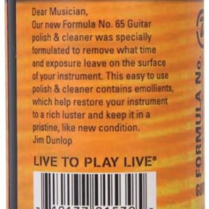 Dunlop 654 Formula 65 Guitar Polish & Cleaner 4oz.