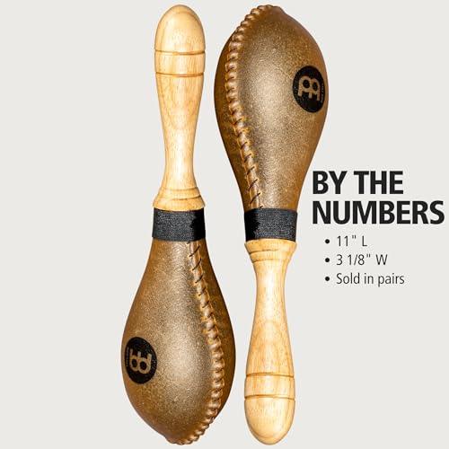 Meinl Percussion MSM3 Natural Rawhide Maracas