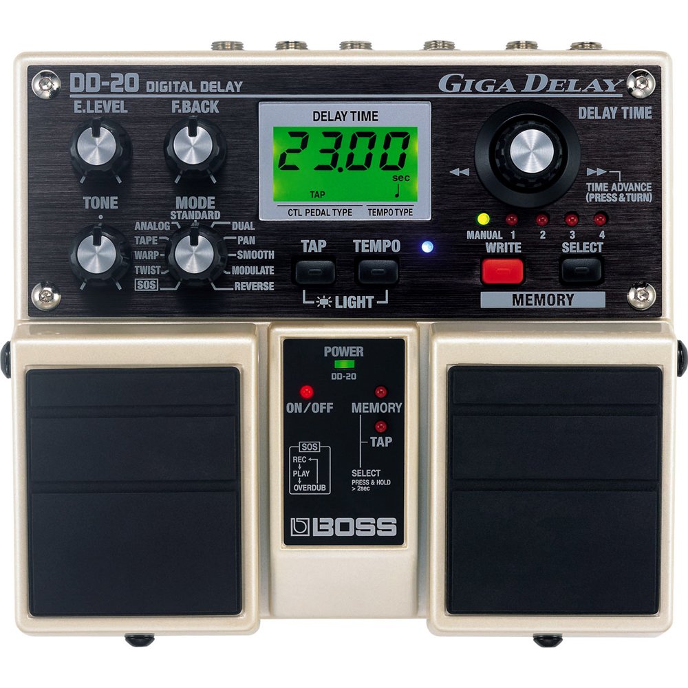 Boss DD-20 Giga Delay Guitar Pedal