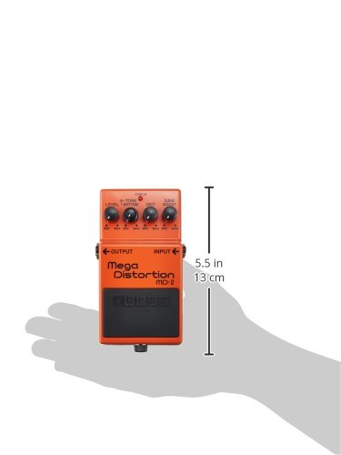 BOSS Md-2 Mega Distortion; Extreme, Low-End Distortion for Modern Metal And Hard Rock