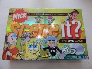 mattel scene it? nickelodeon dvd board game