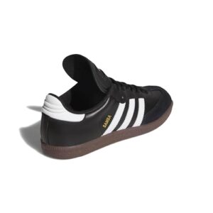 adidas Men's Samba Classic Soccer Shoe, Core Black/Cloud White/Core Black, 6.5 M US