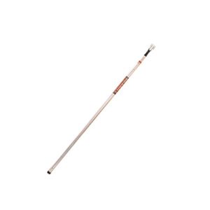 frabill 2300 deluxe frog gig pole tele 4' to 8' alum w/5 tine gig, multi