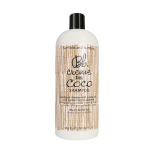 bumble and bumble creme de coco coconut shampoo, pump sold separately, 33.8 fl. oz.