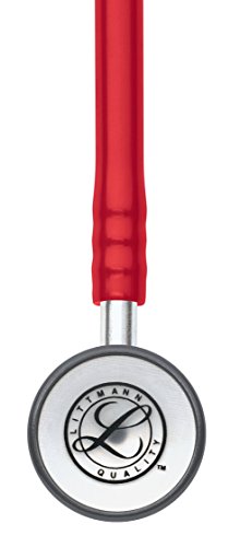 3M Littmann Classic II Infant Stethoscopes, 2114R, Stainless Steel Chestpiece, 28" Red Tube