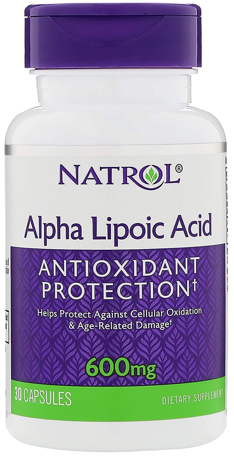 Natrol Alpha Lipoic Acid 600 Mg, 30 count