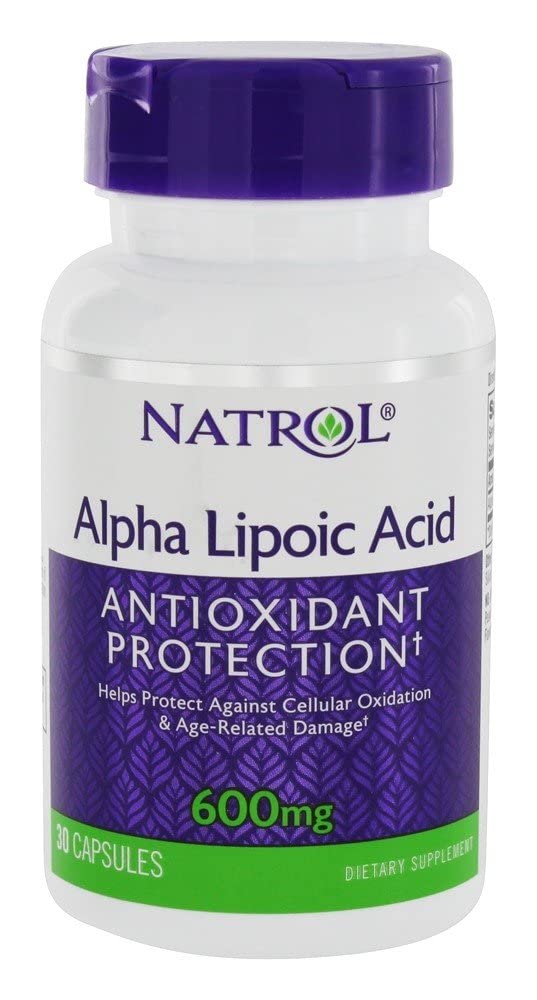 Natrol Alpha Lipoic Acid 600 Mg, 30 count