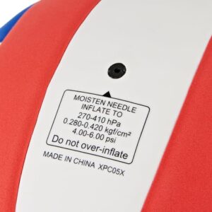 Mikasa Competitive Class Volleyball (Red/White/Blue)