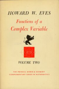 functions of a complex variable, volume two (complementary series in mathematics)