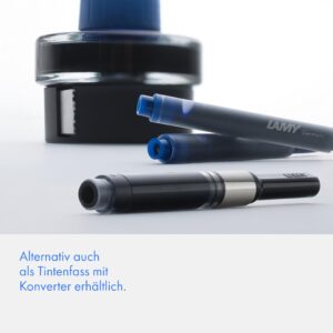 LAMY T10 Fountain Pen Ink Refills. Blue/Black Box