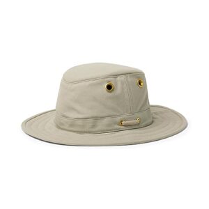 tilley t5 unisex cotton duck hat (khaki, 7 1/2)