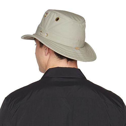 Tilley T5 Unisex Cotton Duck Hat (Khaki, 7 5/8)