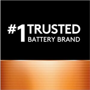 Duracell Coppertop C Batteries, 8 Count Pack, C Battery with Long-lasting Power, All-Purpose Alkaline C Battery for Household and Office Devices