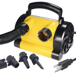 Airhead AHP-120 Kwik Tek Air Pump Canister (120-Volt), Yellow/Black