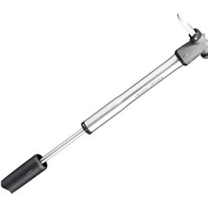 Topeak Pocket Rocket Master Blaster Bike Pump, Silver/Black, L x W x H ﻿22.2 x 4.2 x 2.5 cm / ﻿8.7” x 1.7” x 1.0”