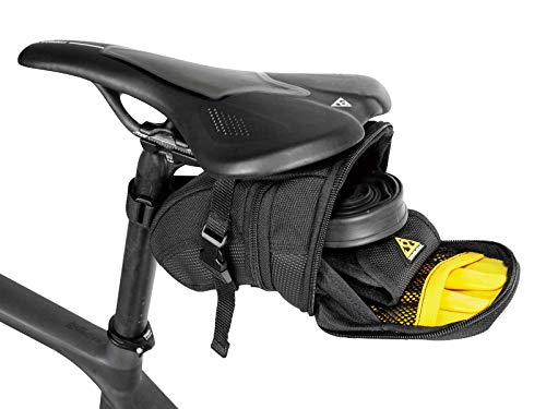 Topeak TC2261B Aero Wedge Pack with Strap Mount for Bicycle, Medium