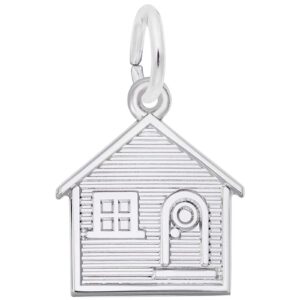 rembrandt charms house charm, sterling silver