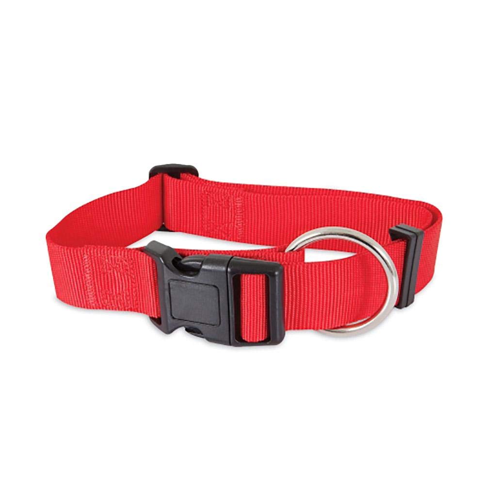 Petmate Adjustable Collar, 5/8 by 10 by 16-Inch, Red