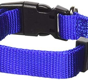 Petmate Adjustable Collar, 5/8 by 10 by 16-Inch, Blue