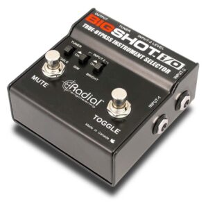 Radial BigShot I/O True Bypass Selector Switch