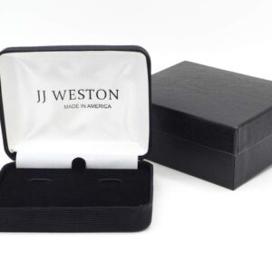 JJ Weston Mother of Pearl Tuxedo Cufflinks and Shirt Studs. Made in the USA.