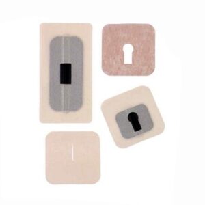 uni-patch (tyco) tape patches paper - 3 x 3" microporous paper, low-tac adhesivetantonetm 154-clt