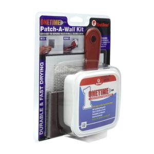 Red Devil 0549 ONETIME Lightweight Spackling Patch-A-Wall Kit, 1/2 Pint