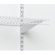 closetmaid 2853 shelftrack 12-inch locking shelf bracket, white