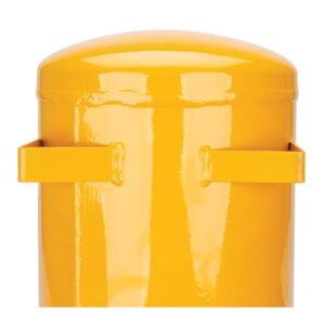 Performance Tool W10005 Hi-viz 5-Gallon Horizontal Portable Air Tank With Tire Air Chuck , Yellow