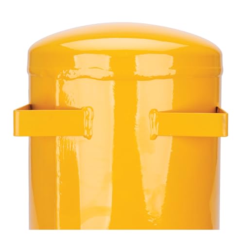 Performance Tool W10005 Hi-viz 5-Gallon Horizontal Portable Air Tank With Tire Air Chuck , Yellow