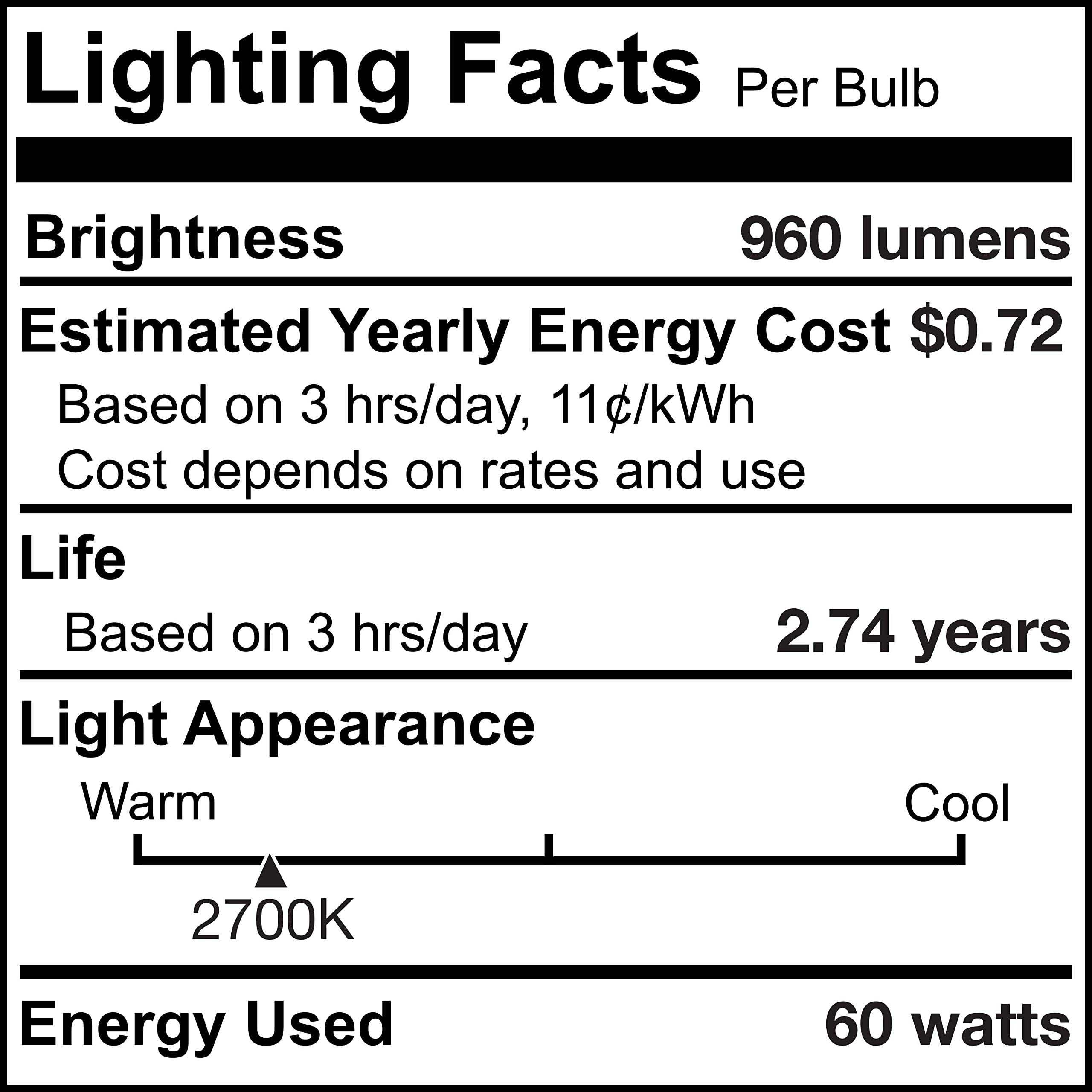 Bulbrite KX60CL/MC Mini-Candelabra Screw Base (E11) Light Bulb, 1 Count (Pack of 1), Clear